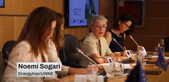 A doutora Noemí Sogari, professora e pesquisadora da Faculdade de Ciências Exatas, Naturais e Agrimensura (FaCENA) da Universidade Nacional do Nordeste (UNNE), instituição parceira do projeto Energytran, participa do ciclo de diálogos “Mulheres Especialistas, Mulheres Decisoras”, organizado pela Organização dos Estados Ibero-americanos (OEI).
