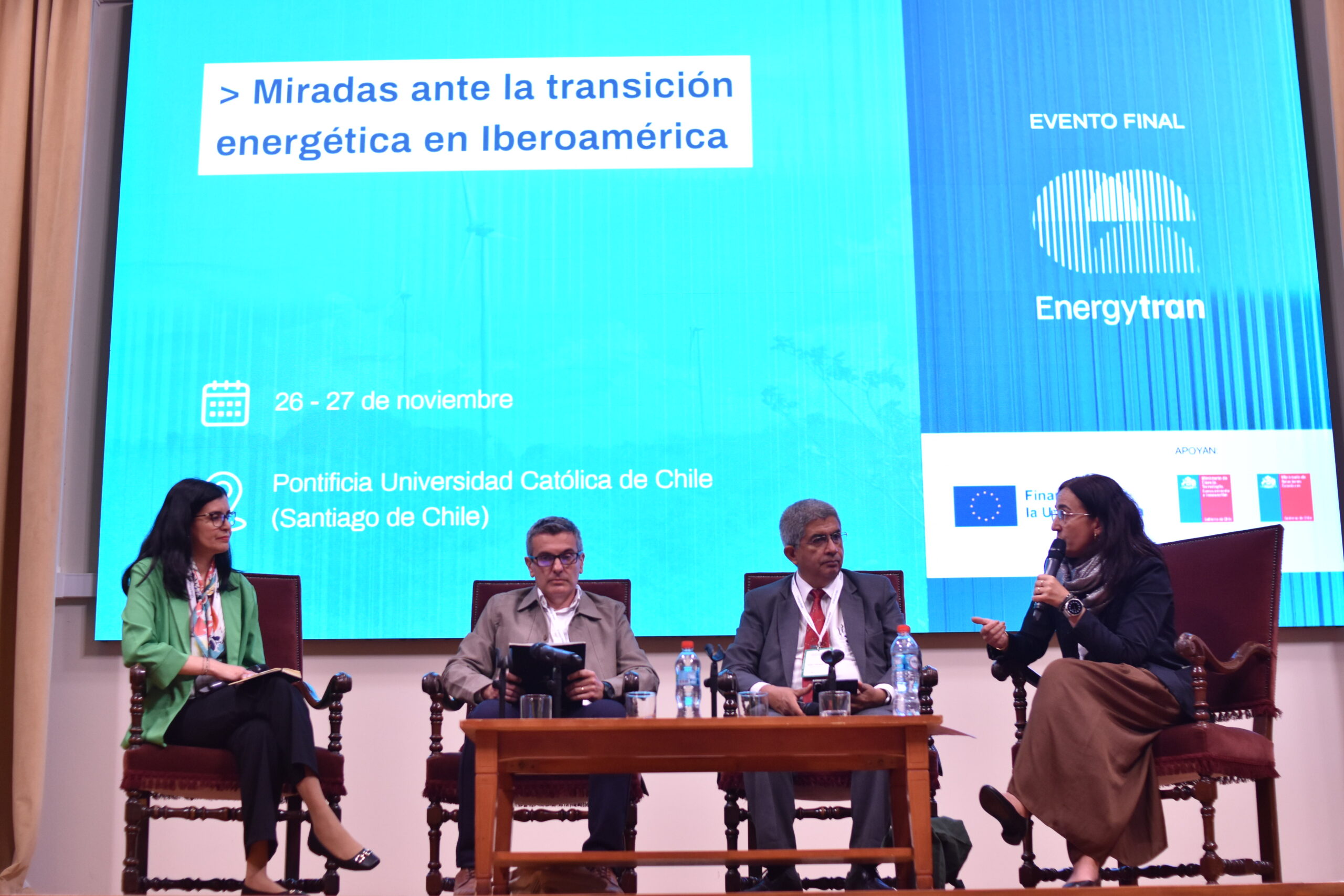 Energytran presenta sus resultados en un evento internacional en Chile